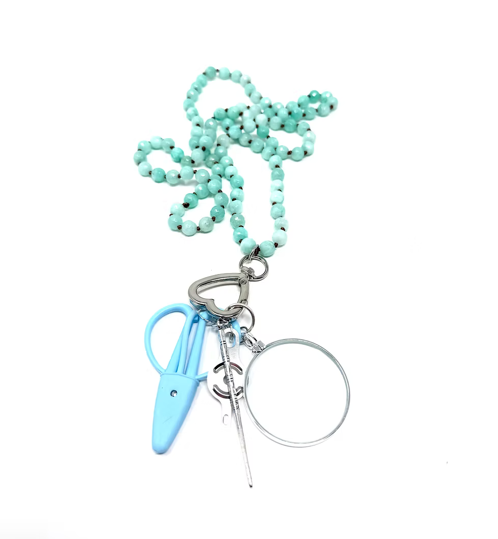 Beaded Chatelaine Necklace