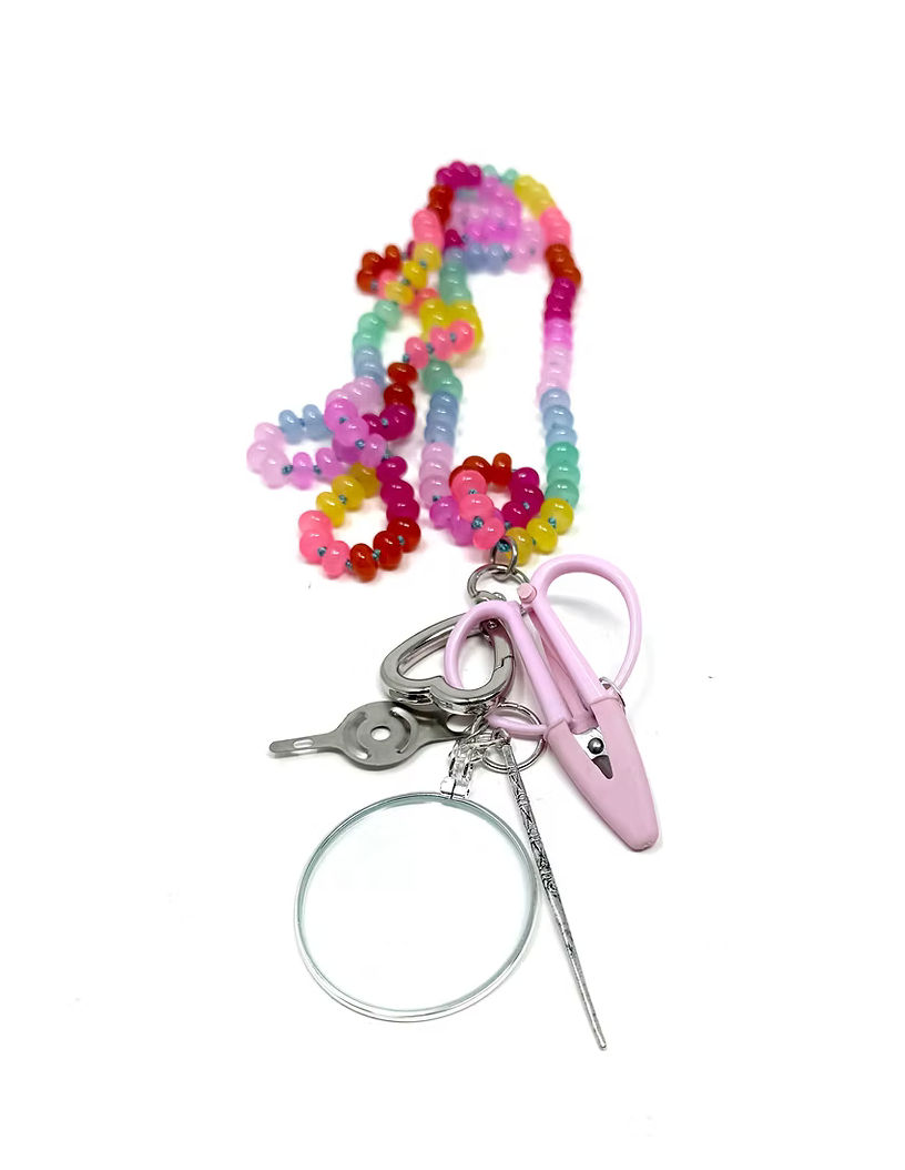 Beaded Chatelaine Necklace