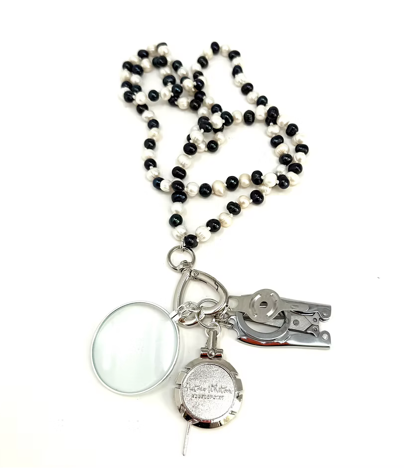 Beaded Chatelaine Necklace