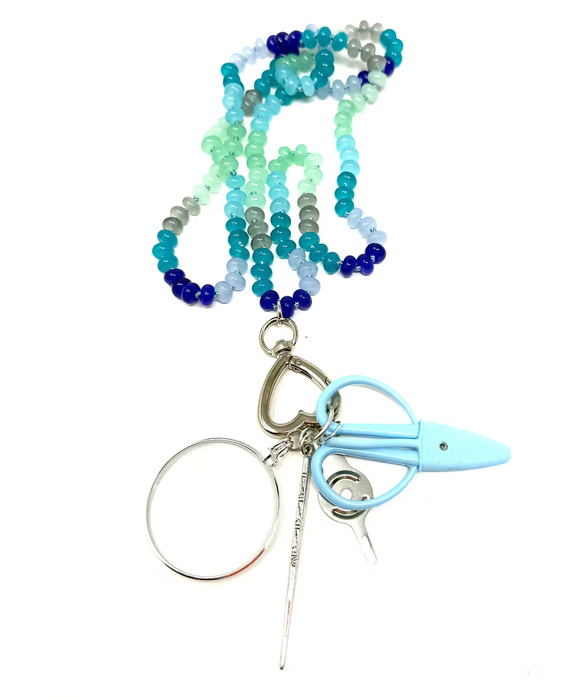 Beaded Chatelaine Necklace