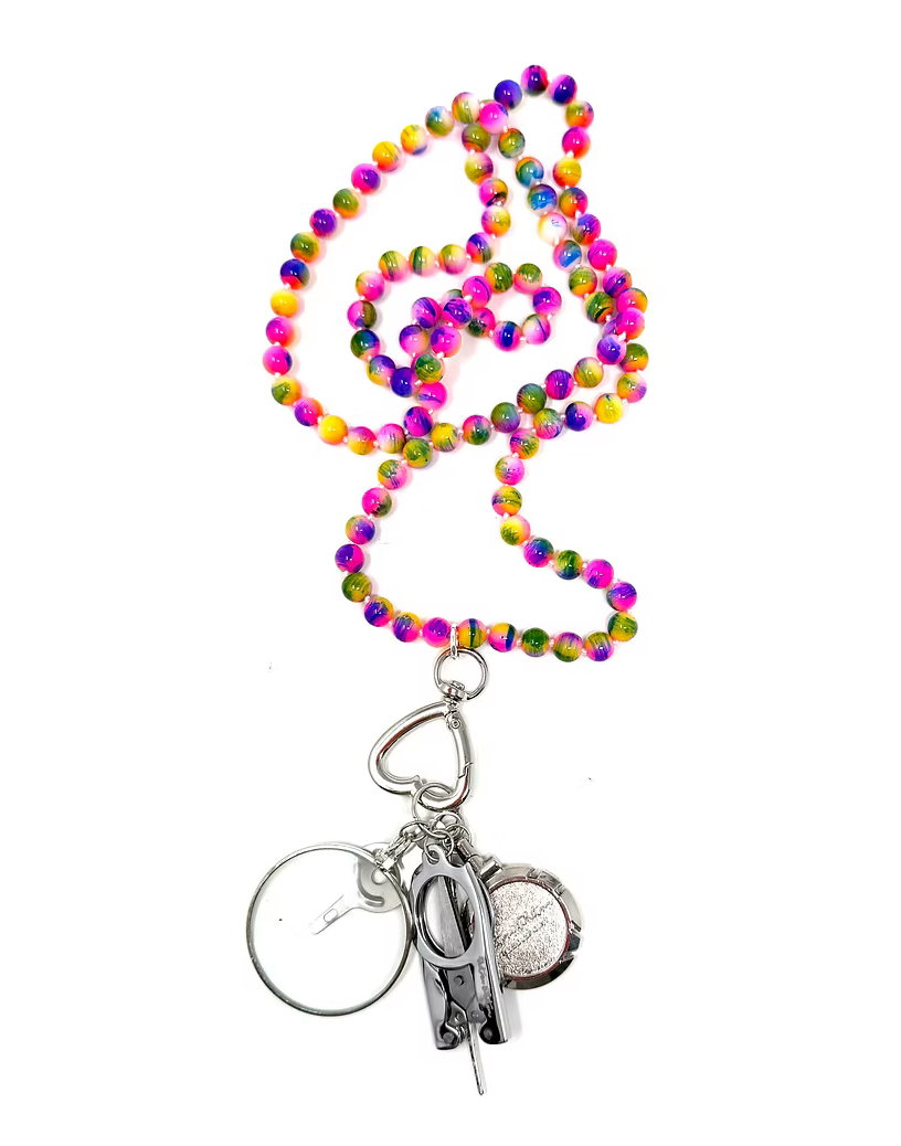 Beaded Chatelaine Necklace