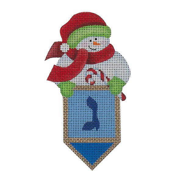 Snowman Dreidel