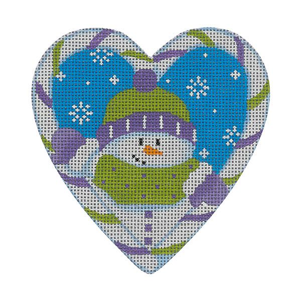 Candy Cane Heart, Snowman