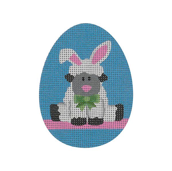 Bunny Lamb Flat Egg