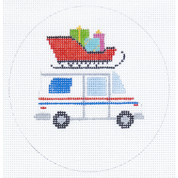 Christmas Mail Truck - The Flying Needles