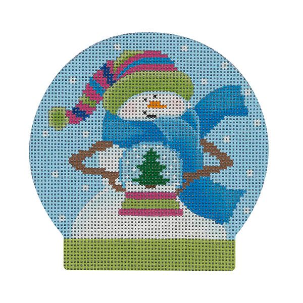 Snowgirl Snow Globe, Tree