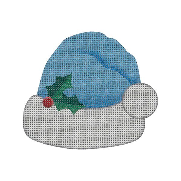 Blue Santa Hat