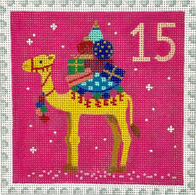 Klara Hawkins Advent Stamps (Set of 24) - The Flying Needles
