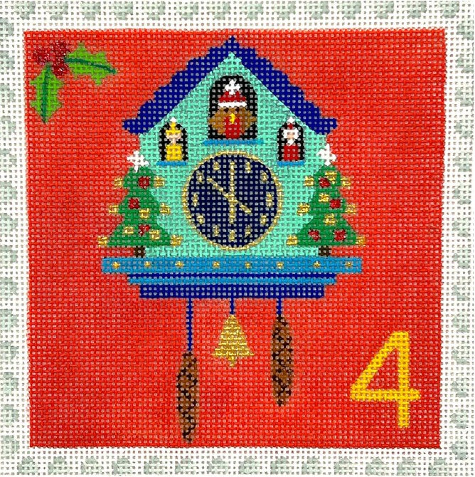 Klara Hawkins Advent Stamps (Set of 24) - The Flying Needles