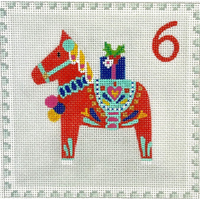 Klara Hawkins Advent Stamps (Set of 24) - The Flying Needles