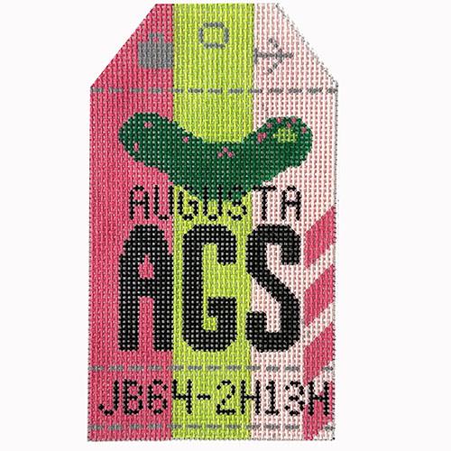 Augusta Luggage Tag Canvas - The Flying Needles