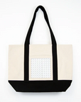 Self Finishing Canvas Tote with Insert - The Flying Needles
