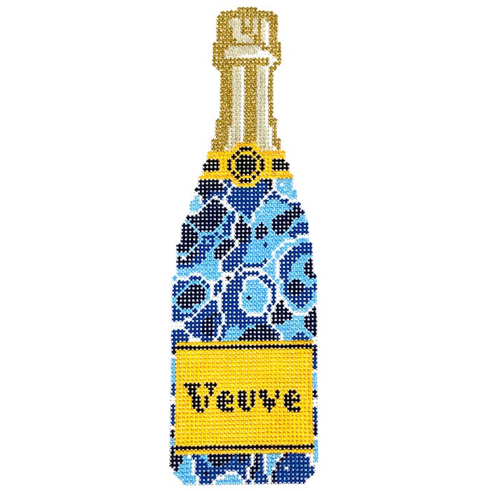 Blue Marble Veuve Bottle - The Flying Needles
