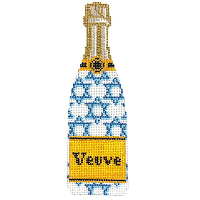 Star of david Champagne Bottle - The Flying Needles