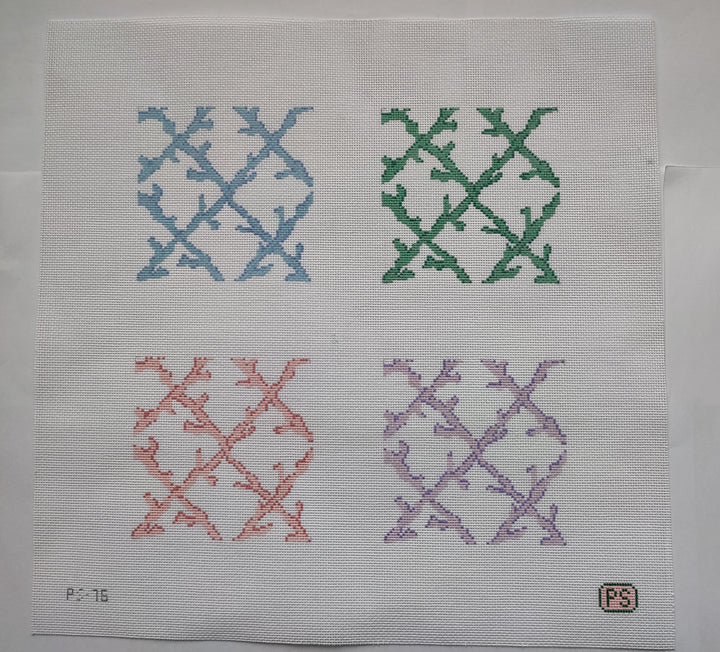 Coral Lattice Coaster Set - The Flying Needles