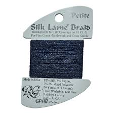 Petite Silk Lame SP187 Mood Indigo - The Flying Needles