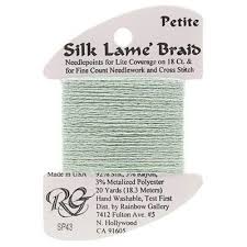 Petite Silk Lame SP43 Lite Mint - The Flying Needles
