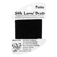 Petite Silk Lame SP01 Black - The Flying Needles