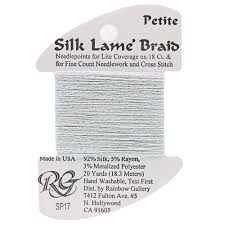 Petite Silk Lame SP17 Light Surf Blue - The Flying Needles