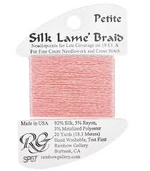 Petite Silk Lame SP07 Pink - The Flying Needles
