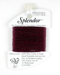Splendor S827 Dark Burgundy - The Flying Needles