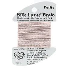 Petite Silk Lame SP44 Light Shell Pink - The Flying Needles