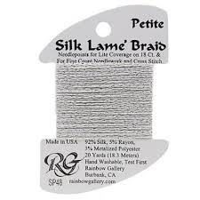 Petite Silk Lame SP48 Silver - The Flying Needles