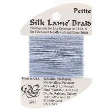 Petite Silk Lame SP47 Lavender Blue - The Flying Needles