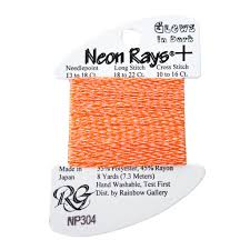 Neon Rays Plus NP304 Orange Glow in the Dark - The Flying Needles