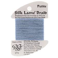 Petite Silk Lame SP19 Antique Blue - The Flying Needles