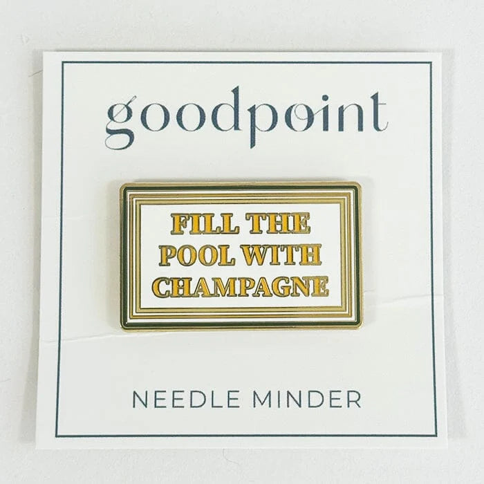 Fill the Pool with Champagne Needleminder - The Flying Needles