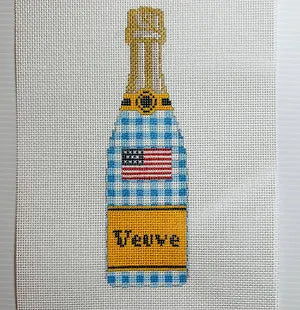 Veuve Bottle American Flag - The Flying Needles