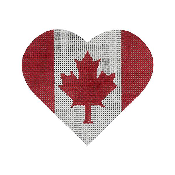 Canandian Flag Heart