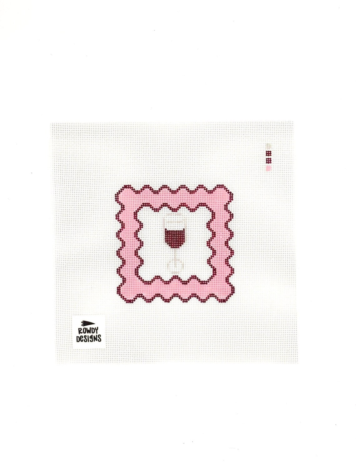 Red Wine Coaster - The Flying Needles