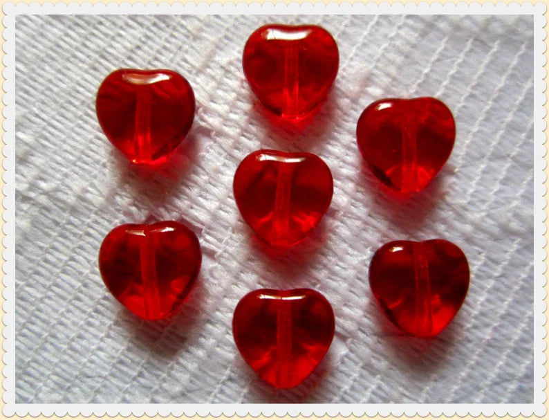 Heart Shape Beads - The Flying Needles