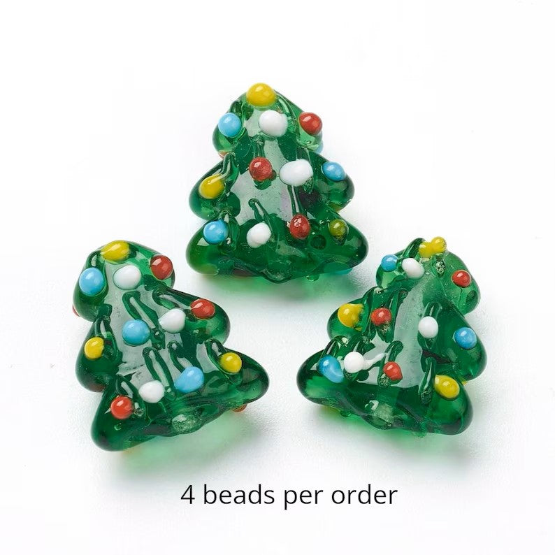 Christmas Tree Beads - The Flying Needles