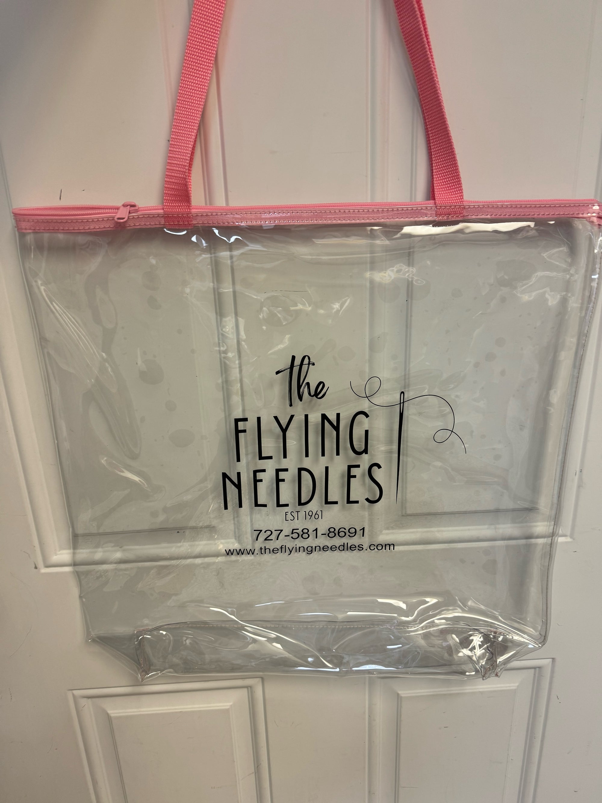 TFN LOGO XL Project bag 20X18 - The Flying Needles