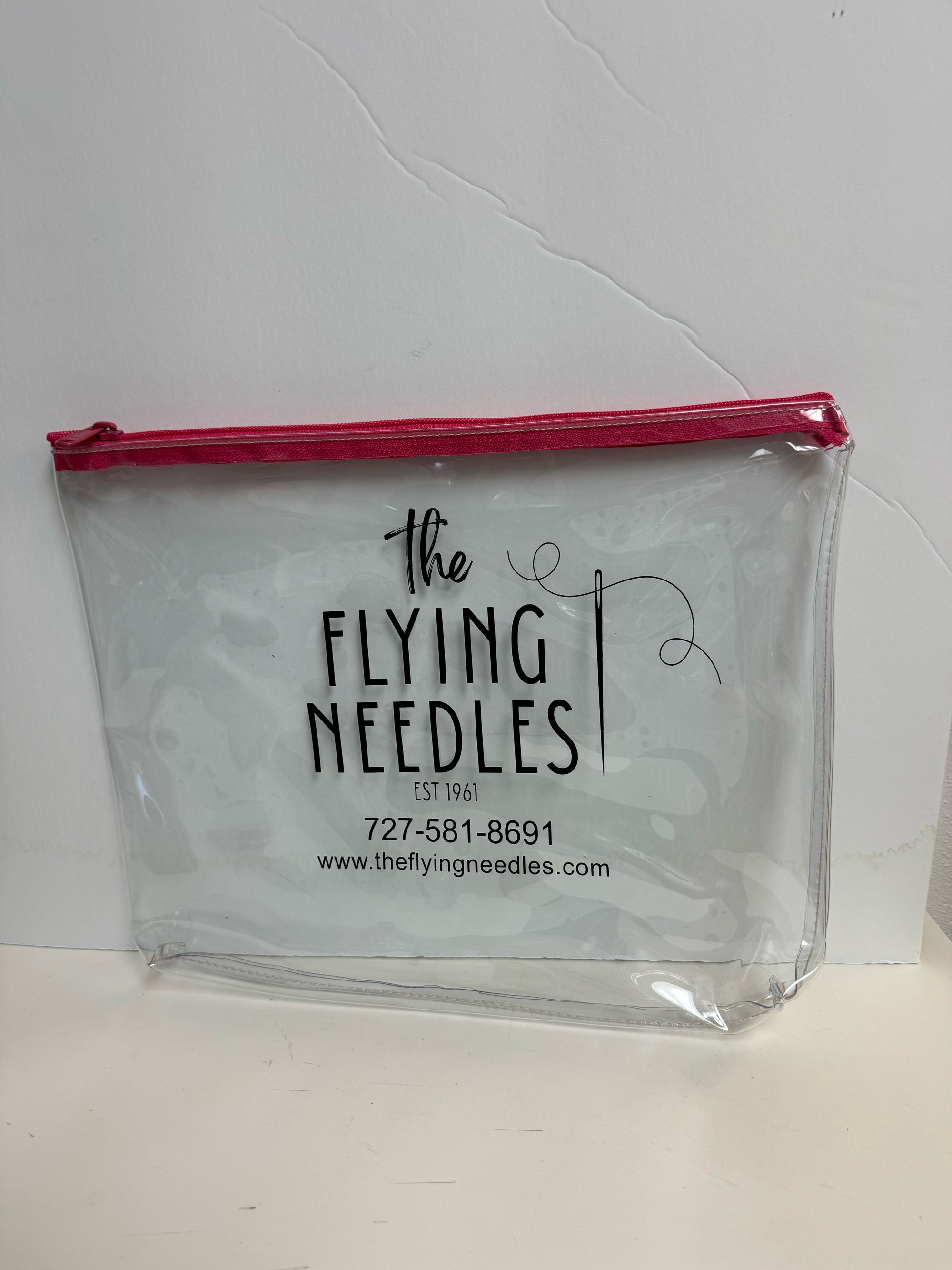 TFN LOGO Medium Project Pouch 10x13 - The Flying Needles