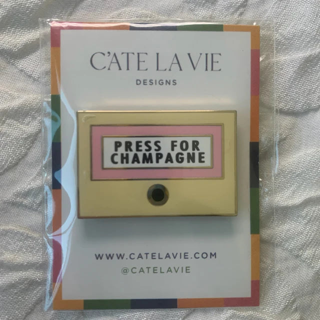 Press for Champagne Needleminder - The Flying Needles