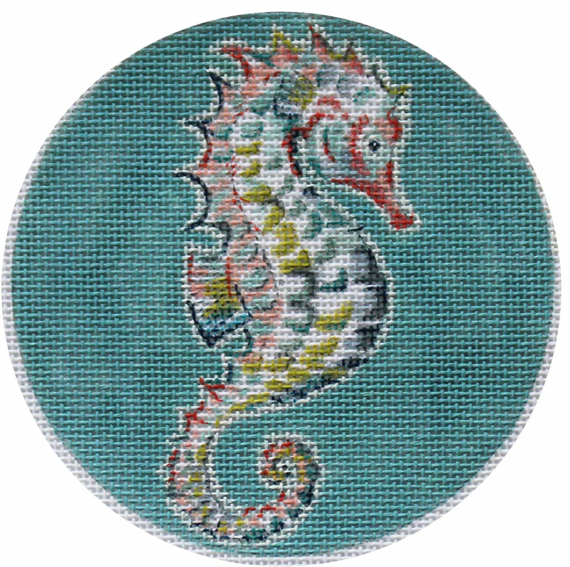 Seahorse on Aqua - The Flying Needles