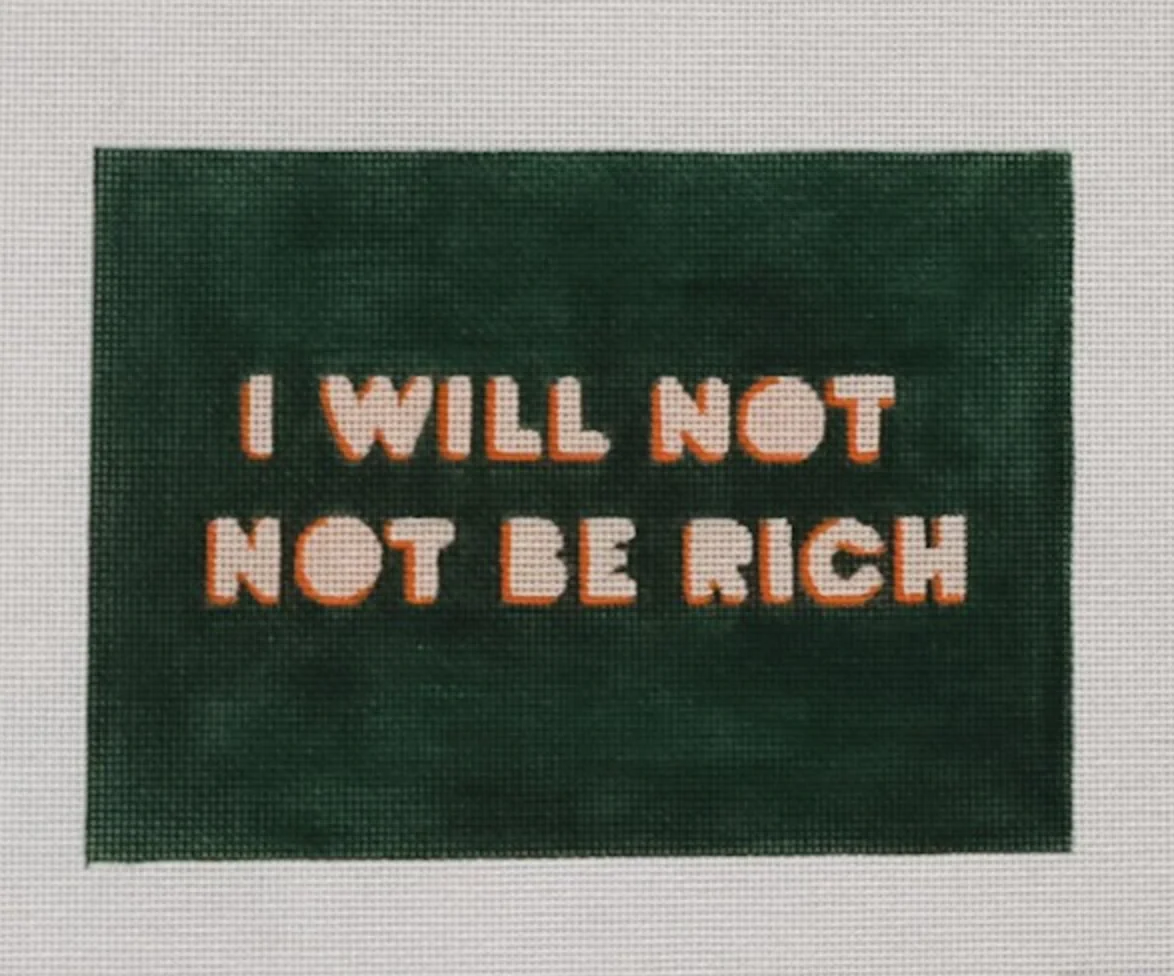 Rich Girl Canvas - The Flying Needles