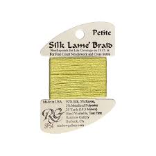 Petite Silk Lame SP54 Light Avocado - The Flying Needles