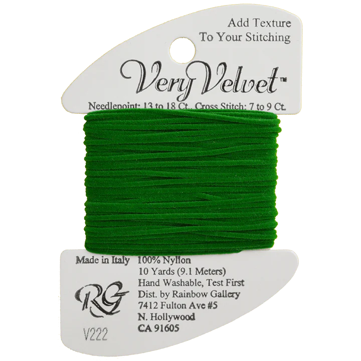 Very Velvet 222 Green