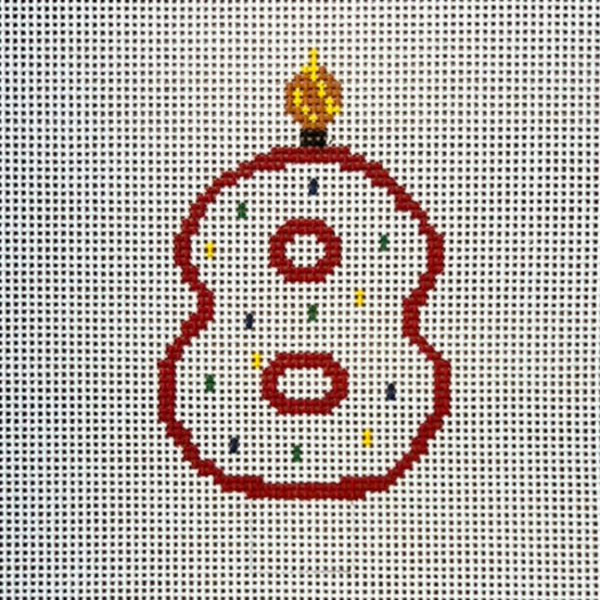 Candle Number Large 8 - The Flying Needles