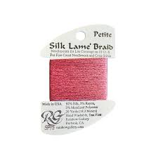 Silk Lame Braid SL75 Wild Rose - The Flying Needles
