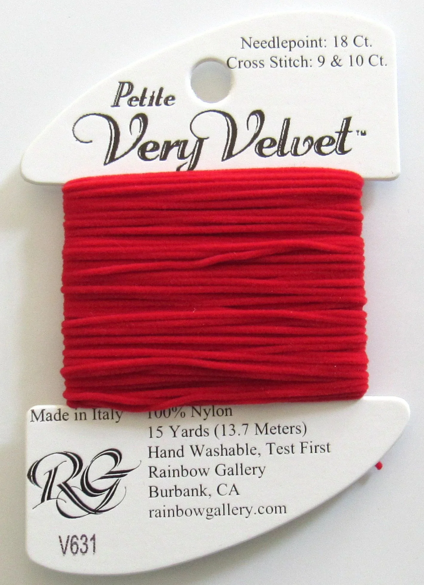 Very Velvet 231 Christmas Red