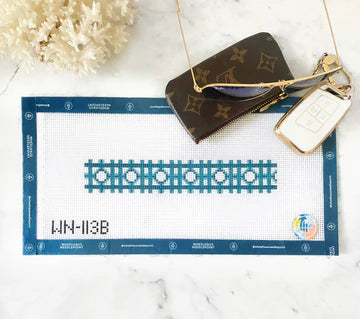 Blue Caning Key Fob - The Flying Needles