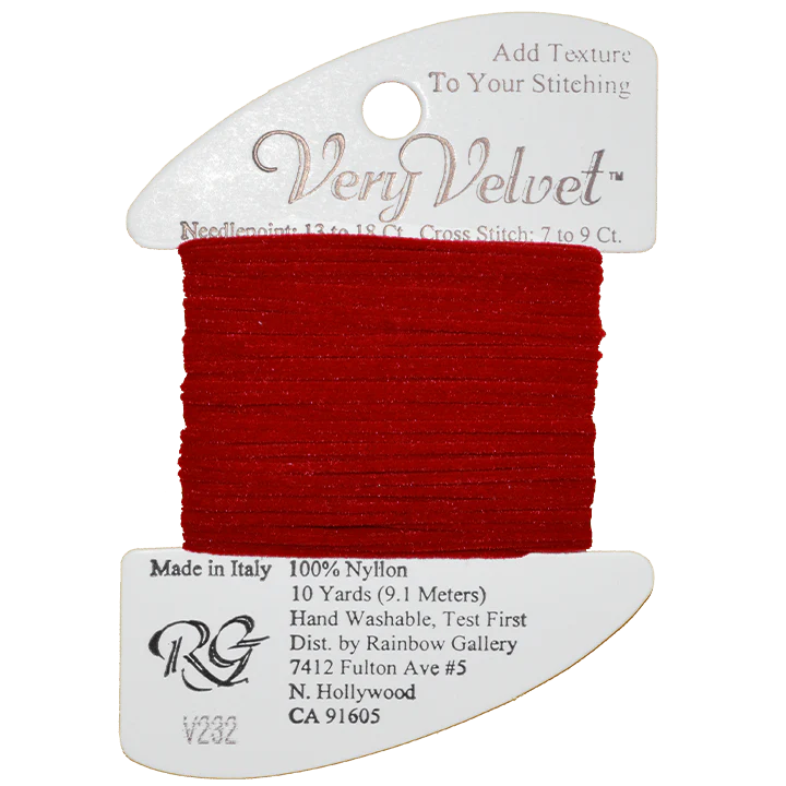 Very Velvet 232 Brite Red