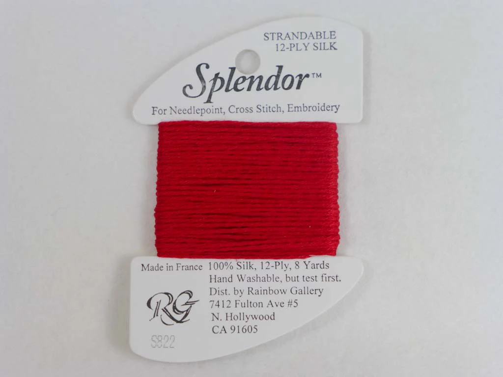 Splendor S822 Dark Red - The Flying Needles