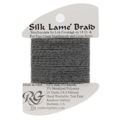 Silk Lame Braid SL224 Shining Armor - The Flying Needles